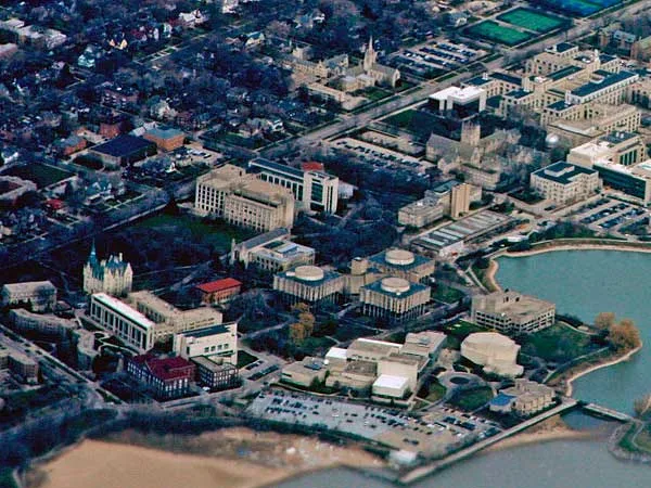 Campus Universidad de Northwestern USA