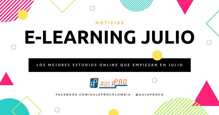 Cursos de e-learning que inician en Julio