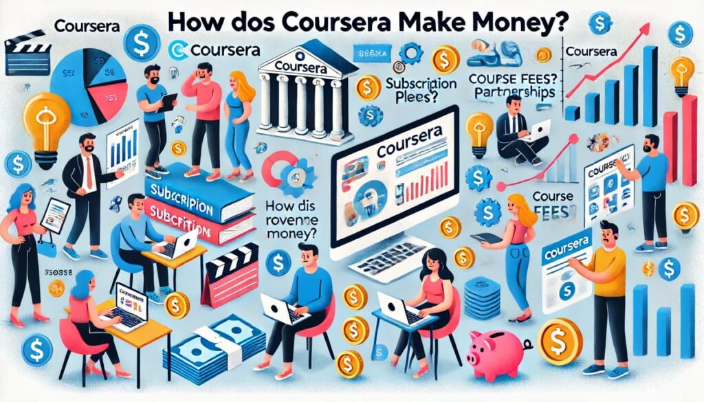 ¿Cómo se financia Coursera?