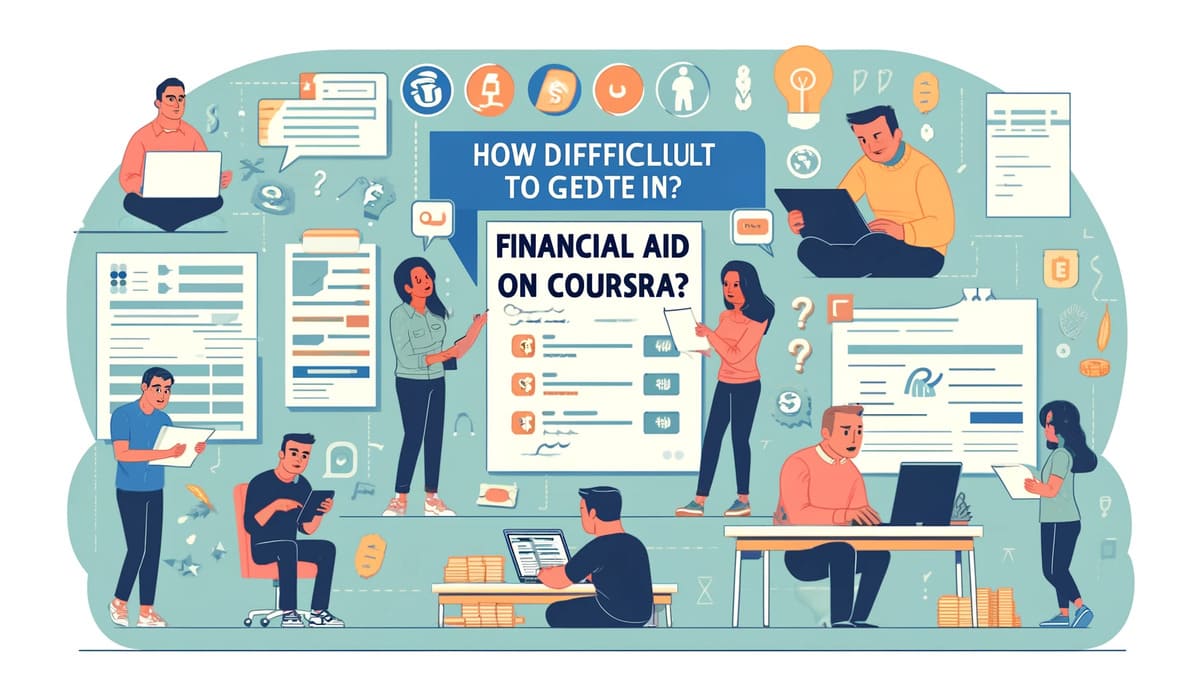 ¿Qué tan difícil es obtener ayuda financiera en Coursera? AulaPro