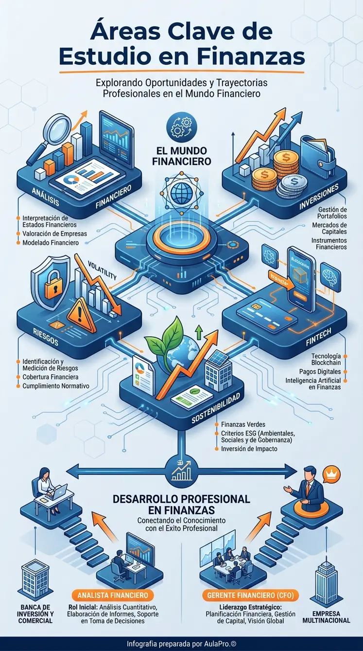 Infografía detallada sobre Finanzas