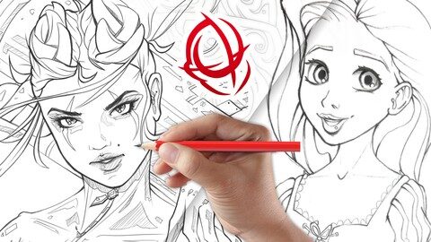 Udemy Promotion: Character Art School: Complete Character Drawing Course - Virtual Course